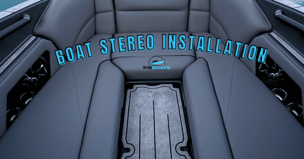 Boat Stereo Installation