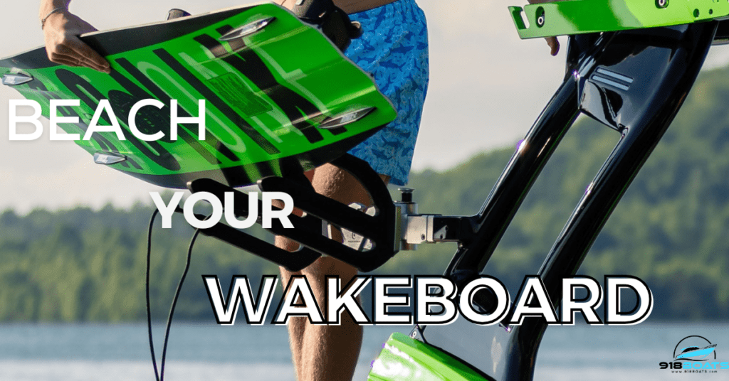 Beaching Your Wakeboard
