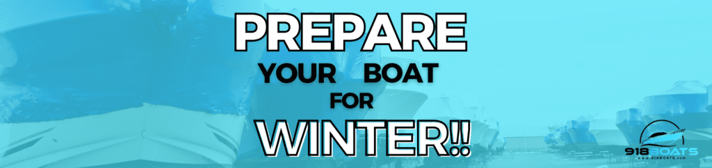 Setting up a boat for winter